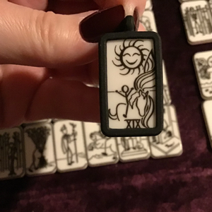 Extra Silicone Pendant for CharmCast Tarot, Plastic Edition